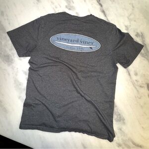 Vineyard Vines 100% Cotton Surfboard Short Sleeve Crew Tee Shirt Size Small